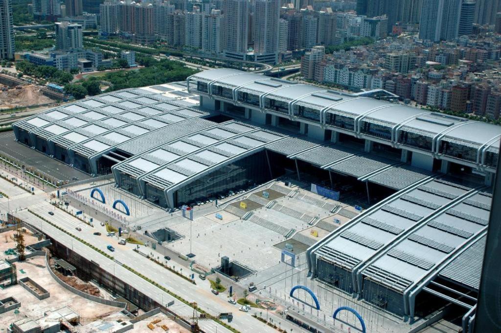 Shang Pin Hotel Shenzhen Futian Exhibition Branch Bagian luar foto