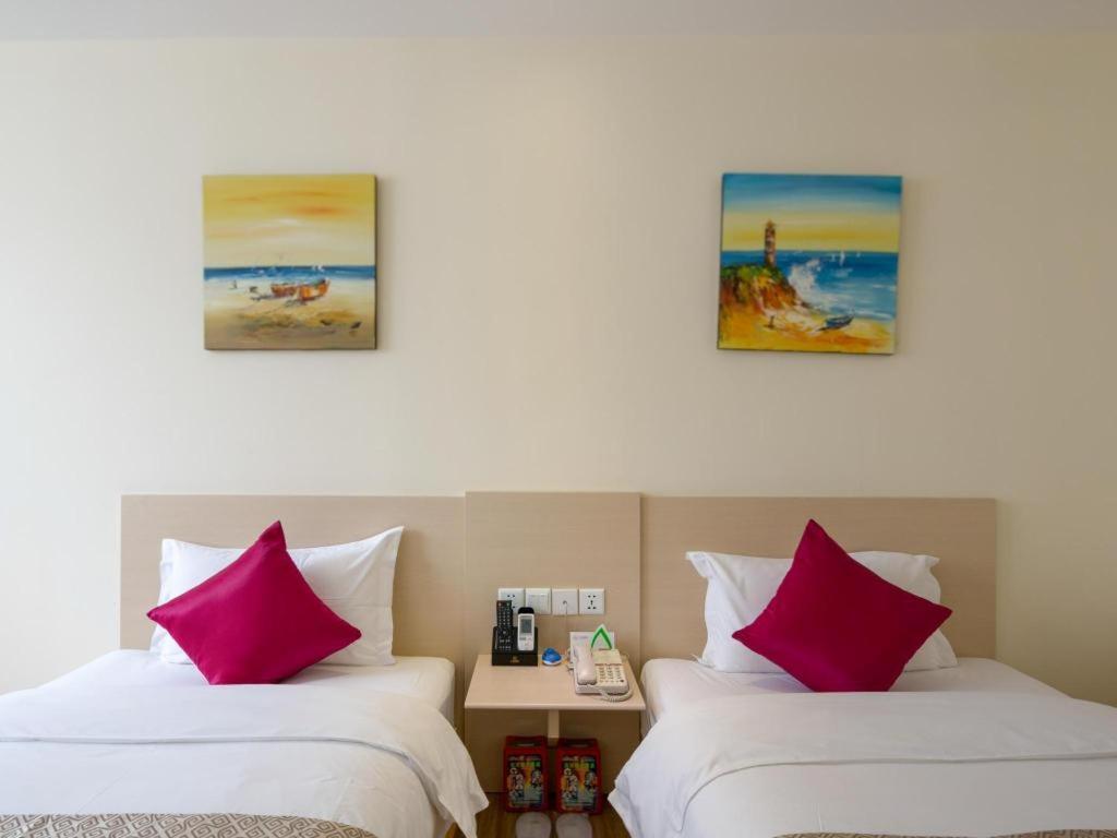 Shang Pin Hotel Shenzhen Futian Exhibition Branch Bagian luar foto