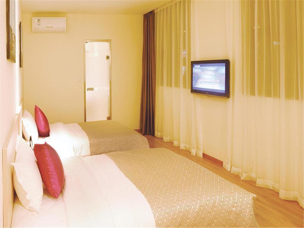 Shang Pin Hotel Shenzhen Futian Exhibition Branch Bagian luar foto
