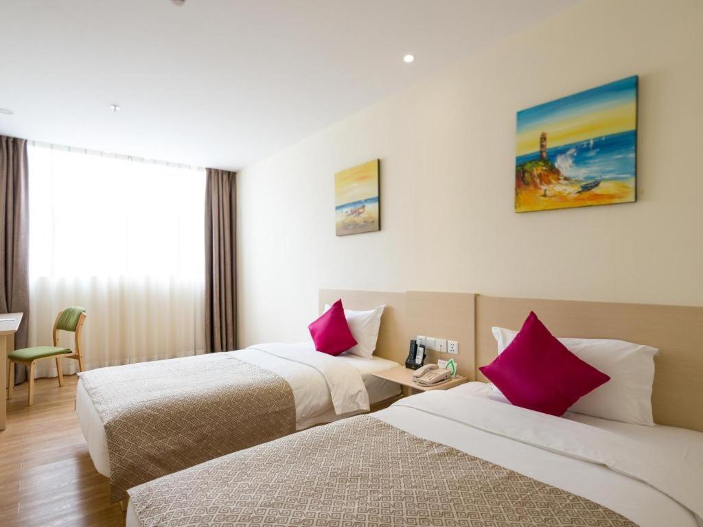 Shang Pin Hotel Shenzhen Futian Exhibition Branch Bagian luar foto