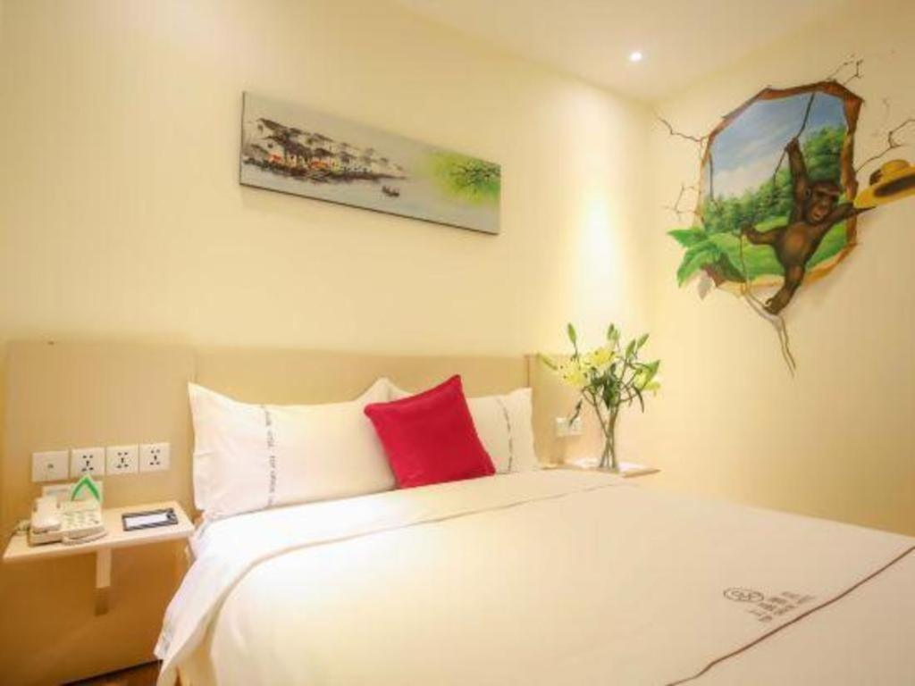 Shang Pin Hotel Shenzhen Futian Exhibition Branch Bagian luar foto