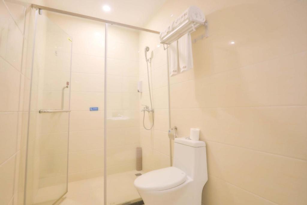 Shang Pin Hotel Shenzhen Futian Exhibition Branch Bagian luar foto