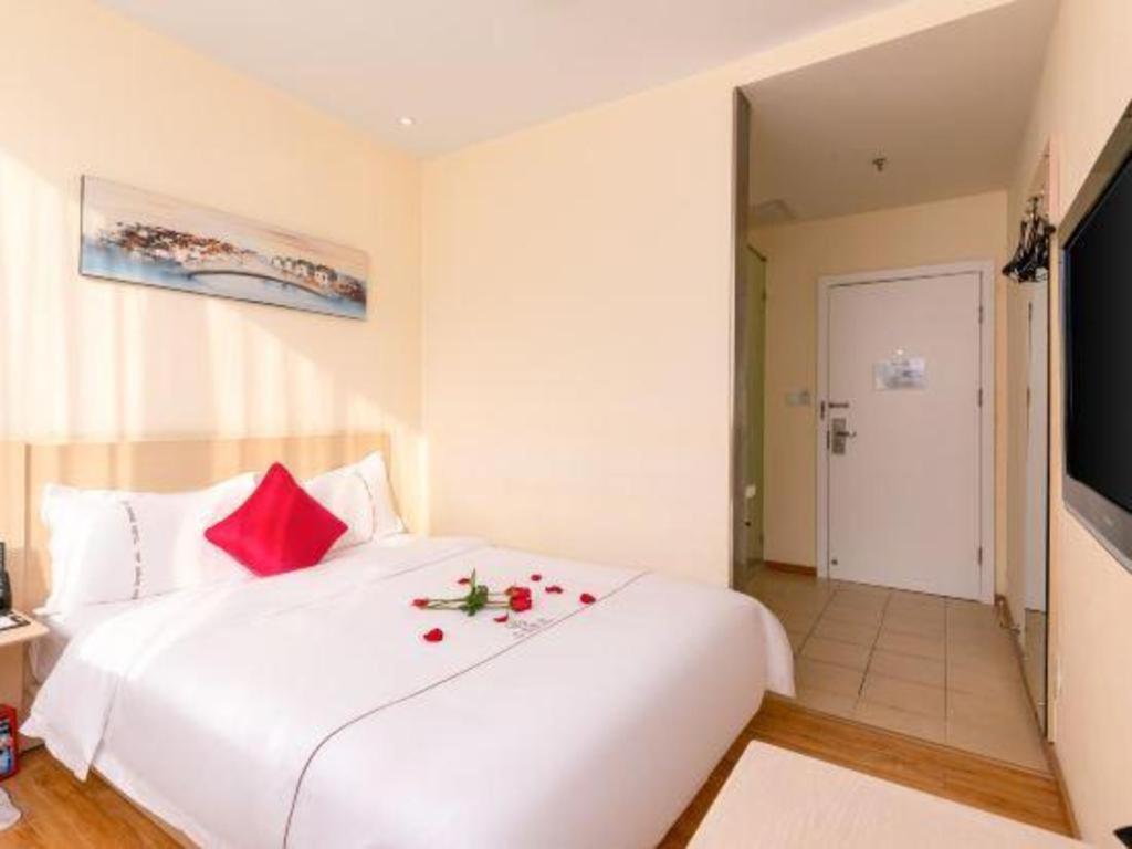 Shang Pin Hotel Shenzhen Futian Exhibition Branch Bagian luar foto